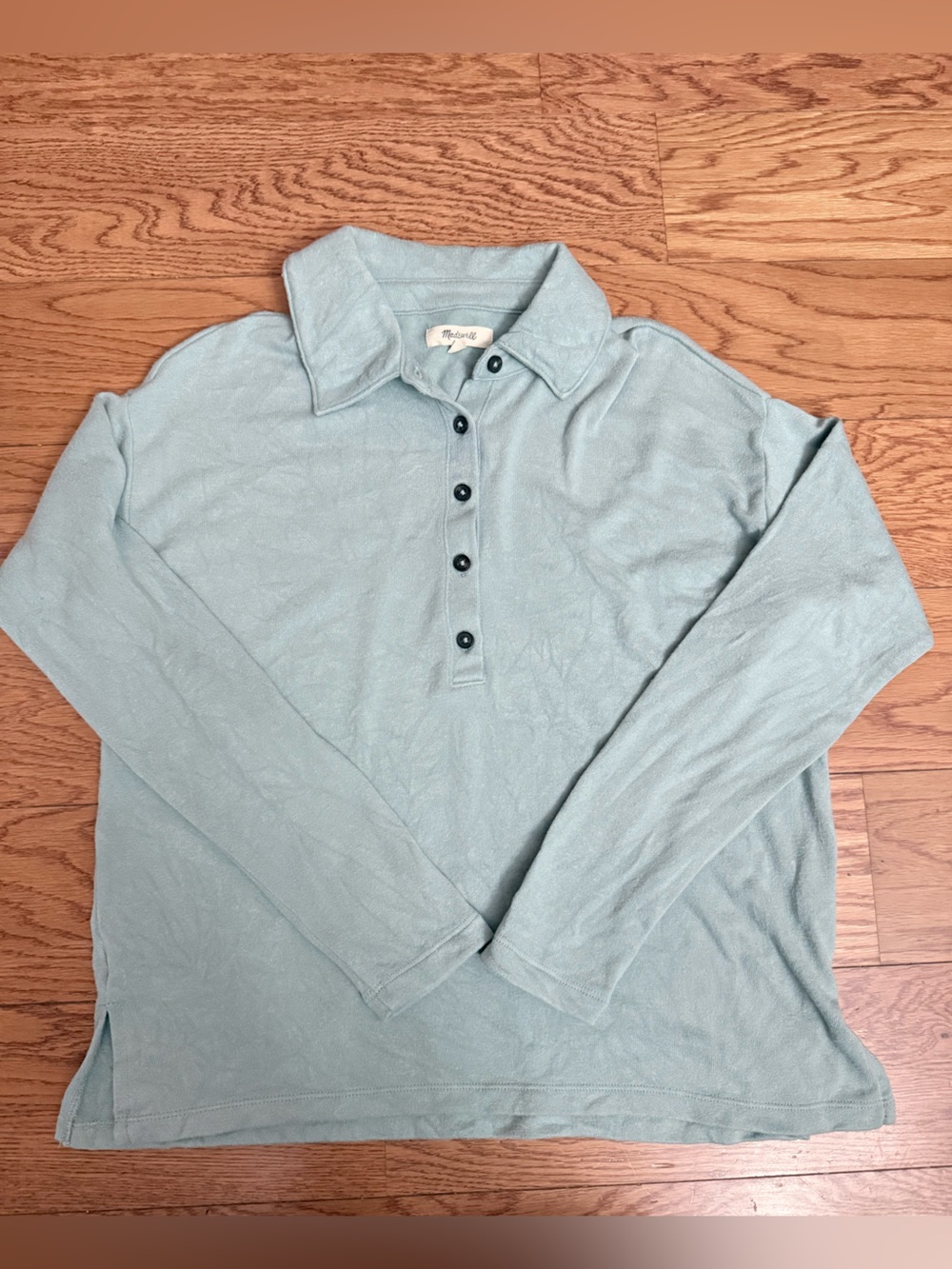 Madewell Women’s Light Green Long-Sleeve Sweater